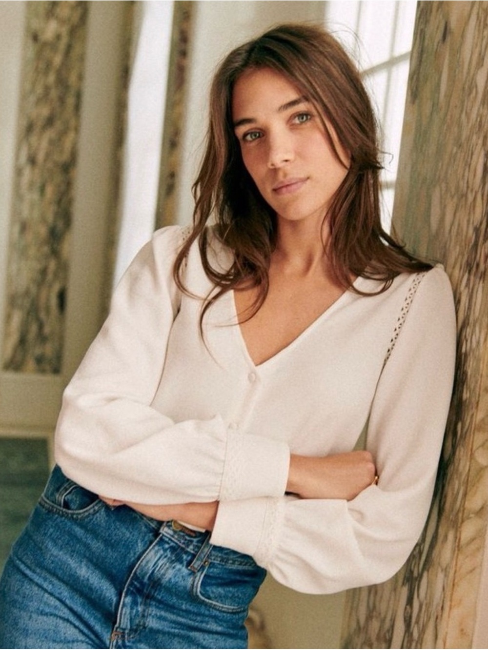 Sezane Ella Blouse